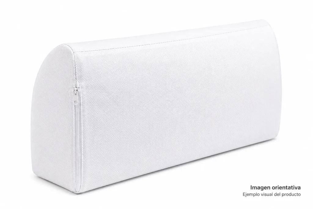 Funda Interior para Cojín Lumbar de Sofá con Cremallera – 85x45x20 cm | Sin y Con Relleno