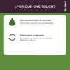 Ventajas del ambientador ONE TOUCH Agile: alta concentración de esencias y pulverizador reutilizable