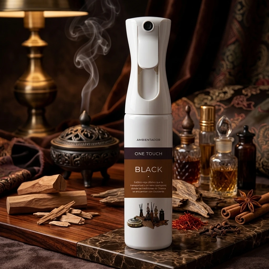 Ambientador ONE TOUCH BLACK 300 ml - Imagen 2