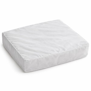 Funda interior de asiento SUFUNDA compatible con IKEA EKTORP de 3 plazas, en blanco; se muestra con volumen y se vende vacía
