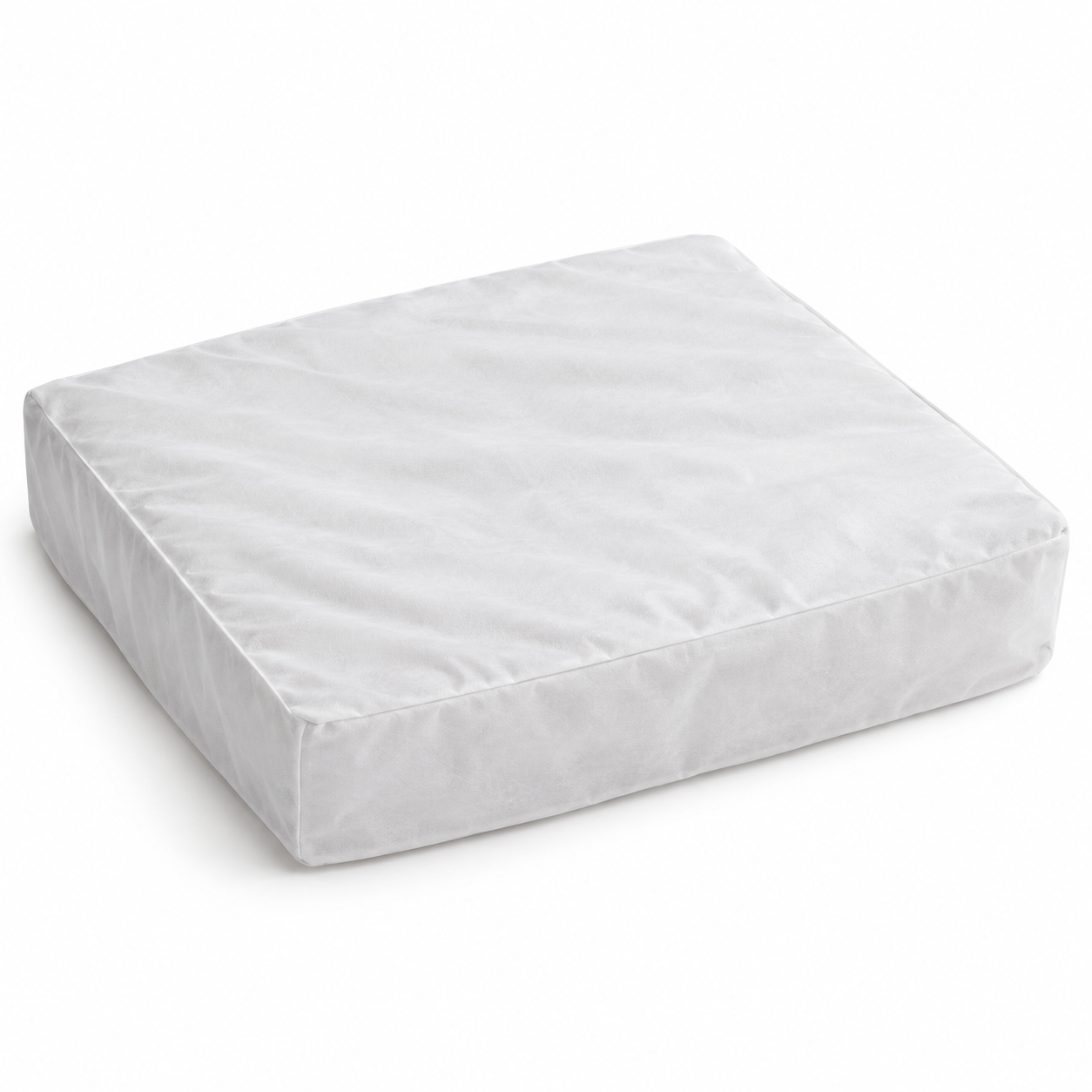 Funda interior de asiento SUFUNDA compatible con IKEA EKTORP de 3 plazas, en blanco; se muestra con volumen y se vende vacía