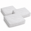 Pack de 3 fundas interiores de asiento SUFUNDA compatibles con IKEA EKTORP de 3 plazas; se muestran con volumen y se venden vacías